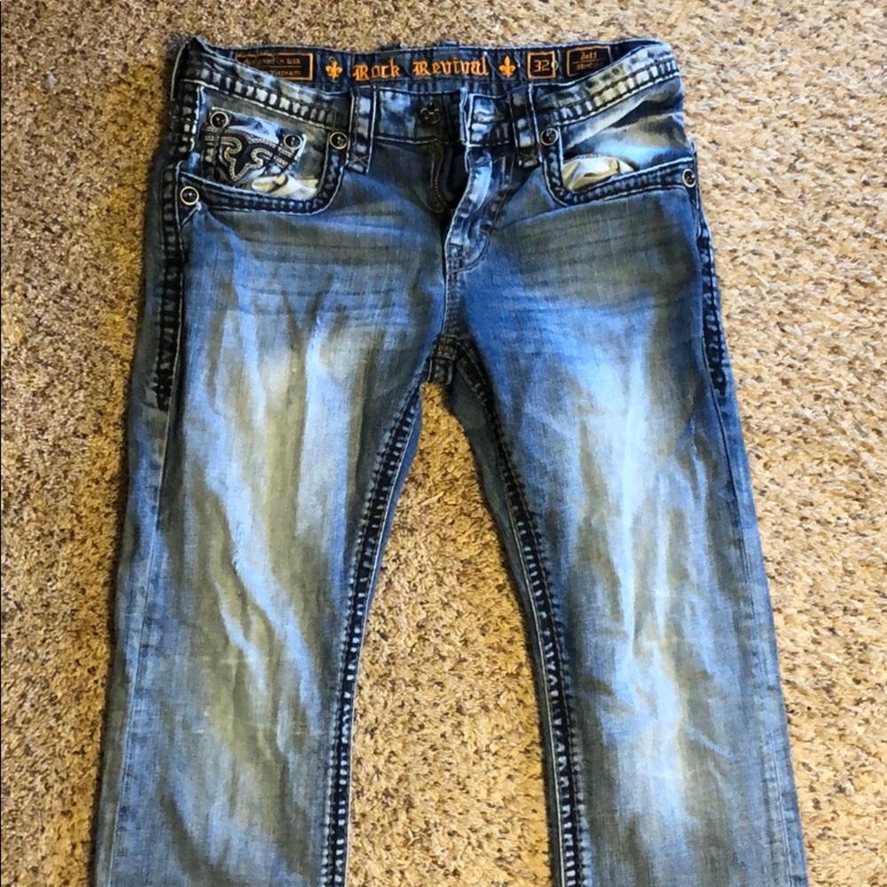 Rock revival Jett Straight jeans size 32 waist